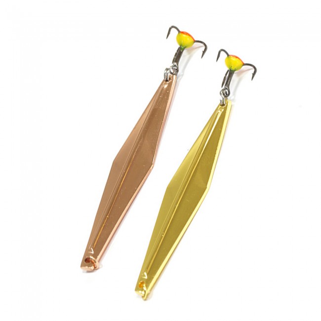 Блесна вертикальная Ecopro Joker, 55мм+Тройник Блесна вертикальная Ecopro Joker, 55мм+Тройник