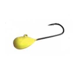 Мормышка Тула горизонтальная кр. "Maruto" №6 желт.