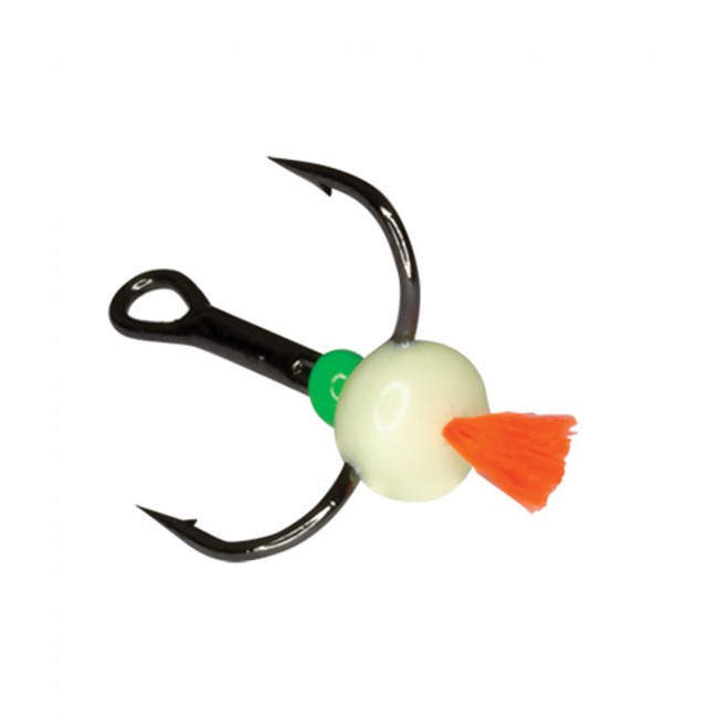 Тройник-капля Ecopro  с красн. хвост. тип F № 8 (10шт) фосф.