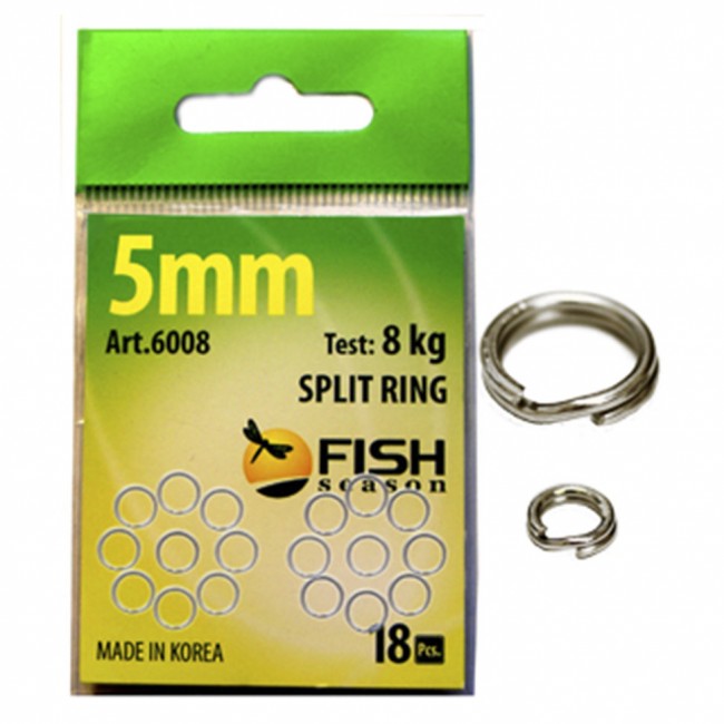 Кольцо заводное Fish Season Split Ring Кольцо заводное Fish Season Split Ring
