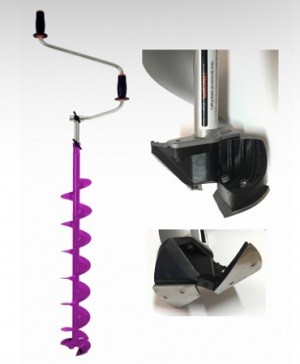 Ледобур телескопический iFish Viper 130мм